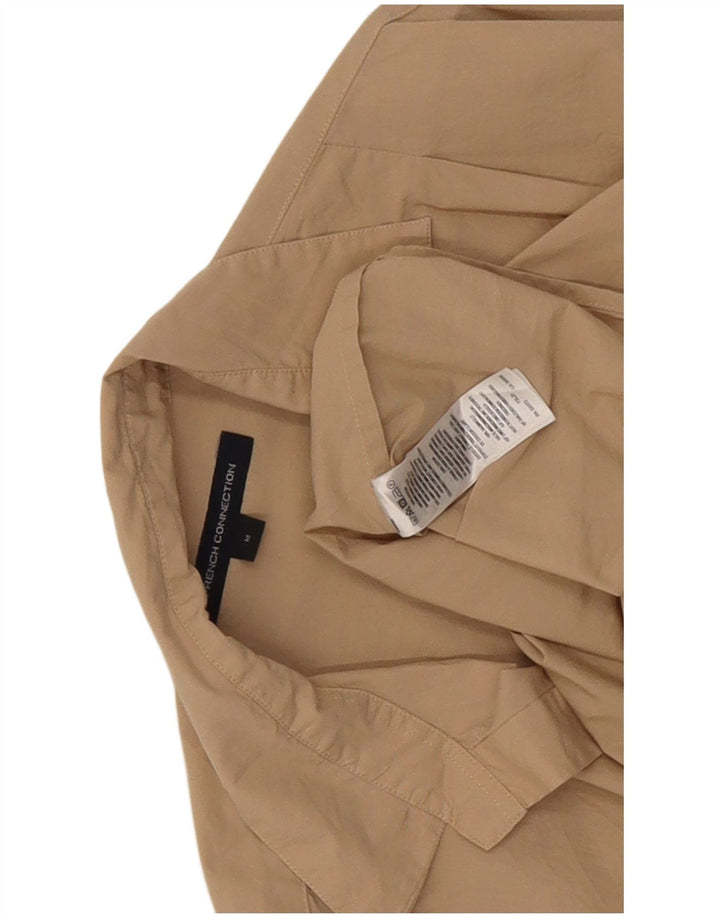 French Connection Blusa extragrande sin mangas para mujer UK 44 Beige medio