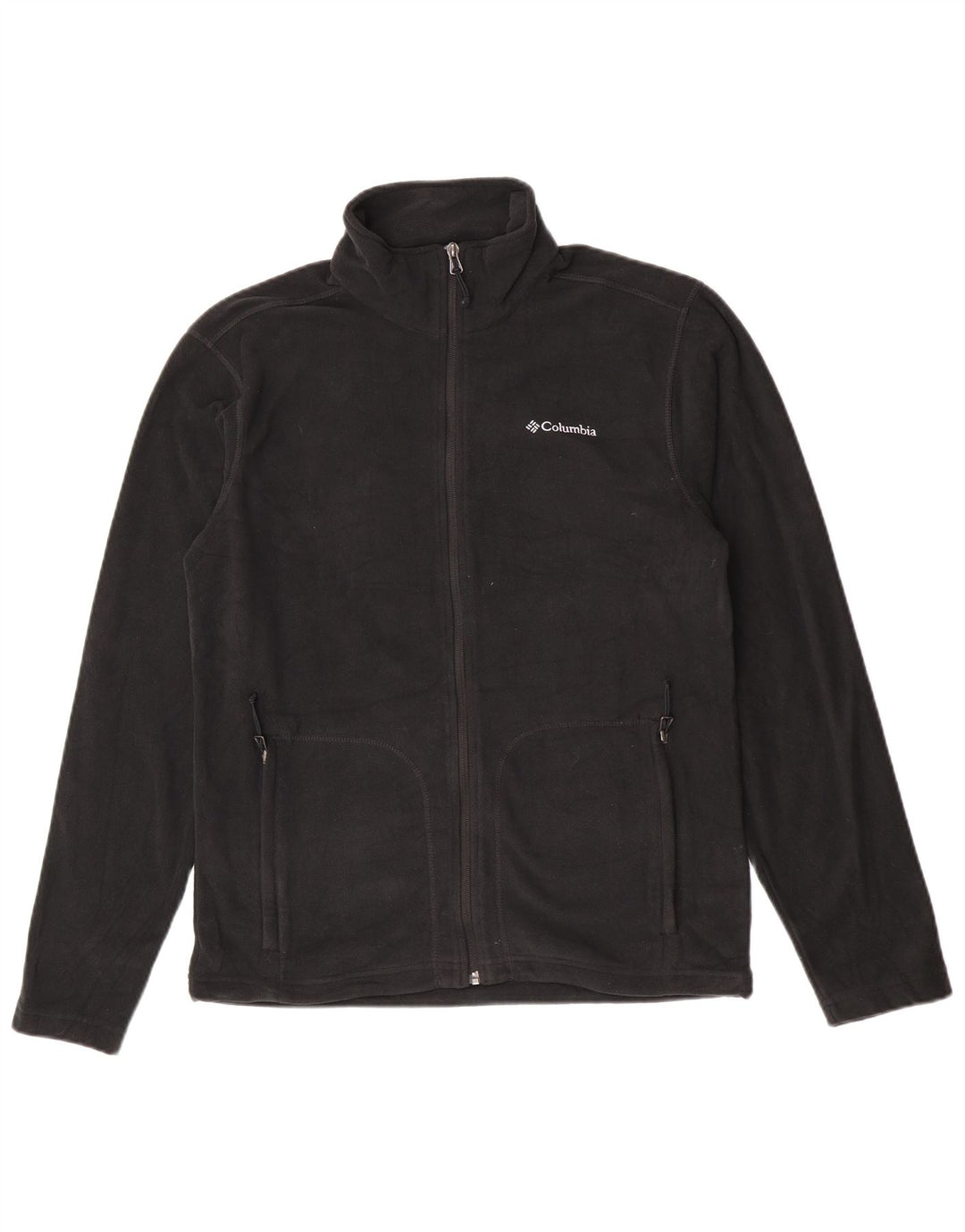 Columbia Chaqueta polar para hombre ES 38 Mediana Poliéster negro