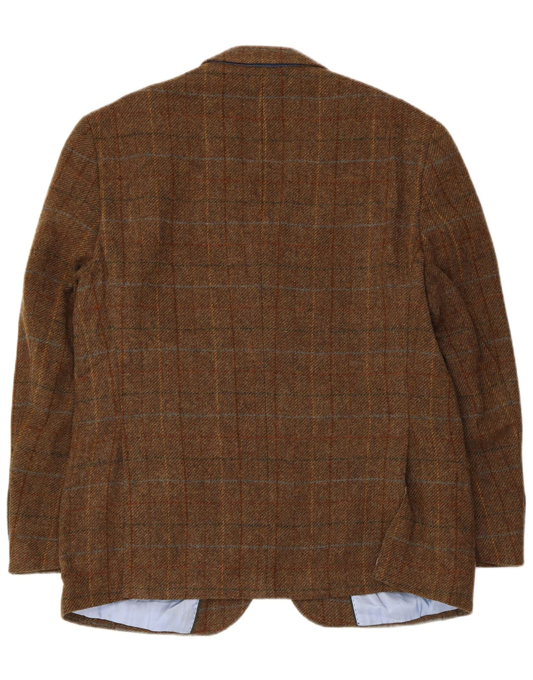 Marks & Spencer Chaqueta tipo blazer de 2 botones para hombre UK 42 XL Brown Check