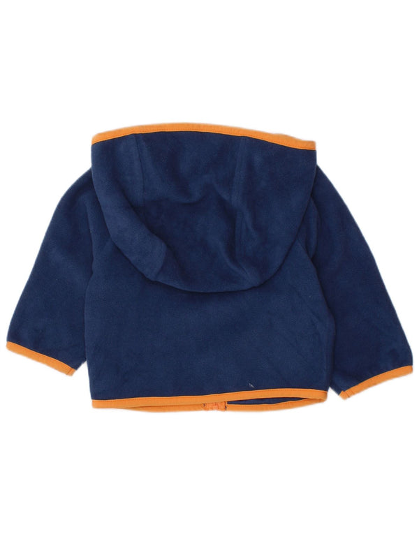 COLUMBIA Chaqueta polar con capucha para bebé niño 3-6 meses Azul marino Colorblock