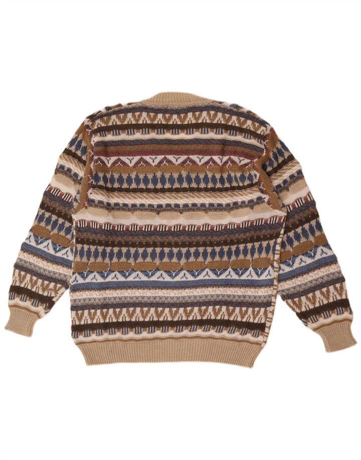 Sevres Jersey con cuello en V para hombre IT 50 Medium multicolor geométrico