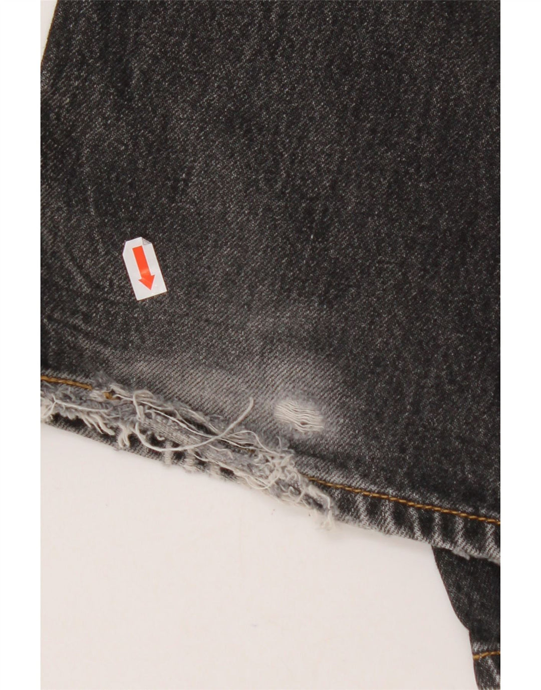 LEVI'S Jeans rectos 501 para hombre W32 L32 Algodón negro