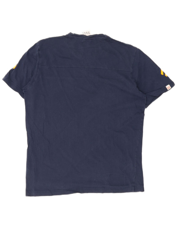 Camiseta Adidas Hombre Top Medium Azul Marino Algodón