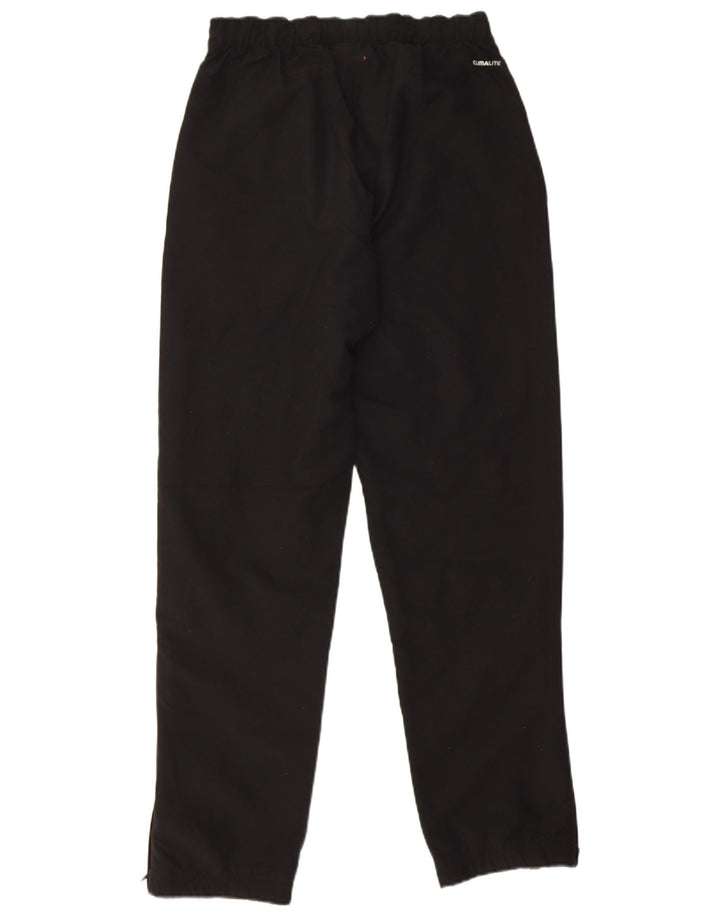 Adidas Mens Climalite Chándal Pantalones Pequeños Negro Poliéster