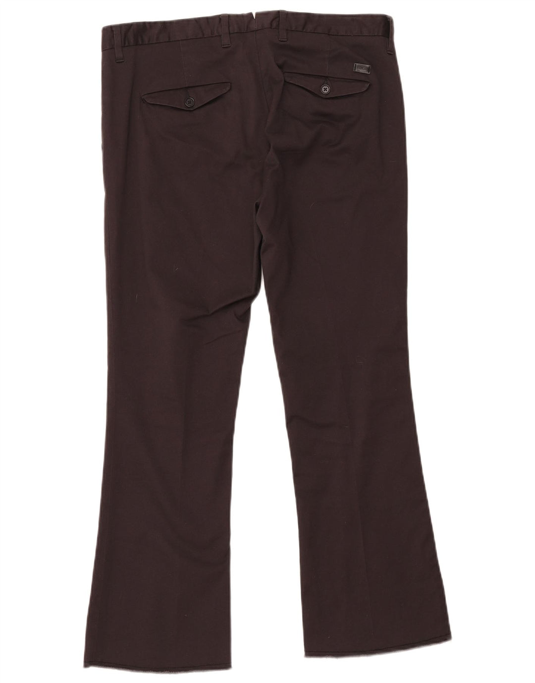 Replay Pantalón chino con corte tipo bota para hombre W29 L28 Algodón negro