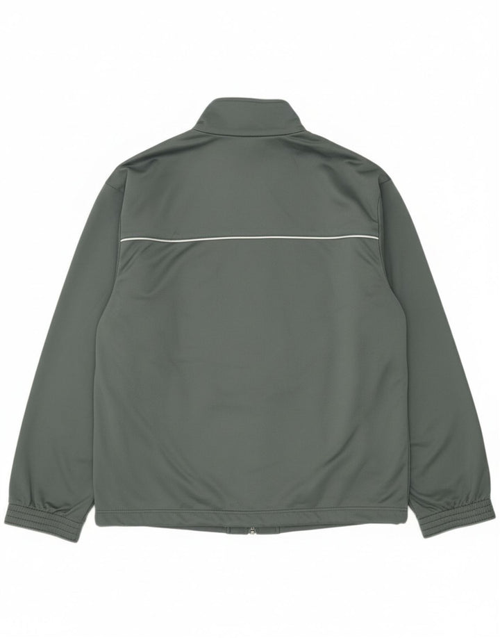 Diadora Chaqueta Top Chándal Hombre IT 48 Poliéster Verde Medio