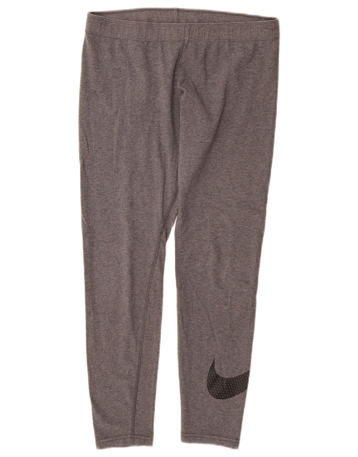 Nike Leggings gráficos para mujer UK 42 Algodón gris medio