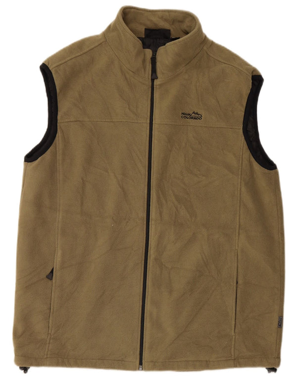 High Colorado Chaleco polar para hombre UK 42 XL Poliéster caqui