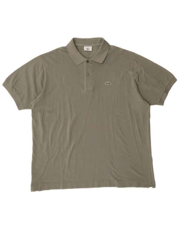 Polo Lacoste para hombre talla 5 grande algodón caqui