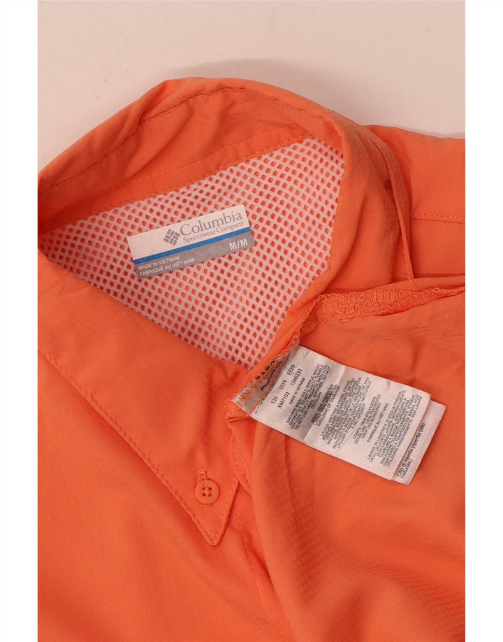 Camisa Columbia Hombre Mediana Naranja Poliéster