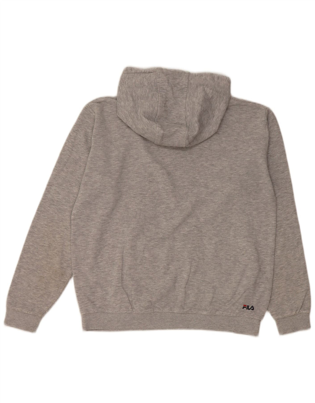 FILA Sudadera con capucha gráfica para niños 13-14 años Algodón gris