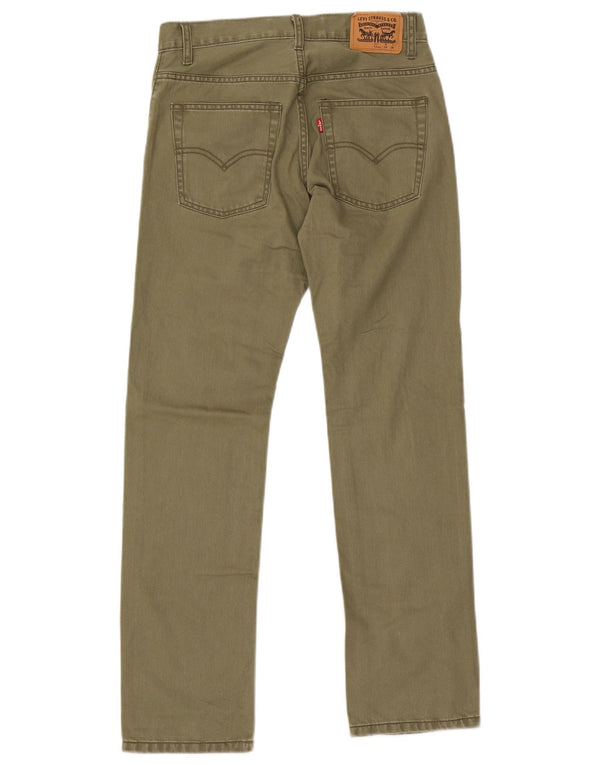 Levi's Boys 511 Slim Jeans 15-16 años W28 L28 Algodón Caqui