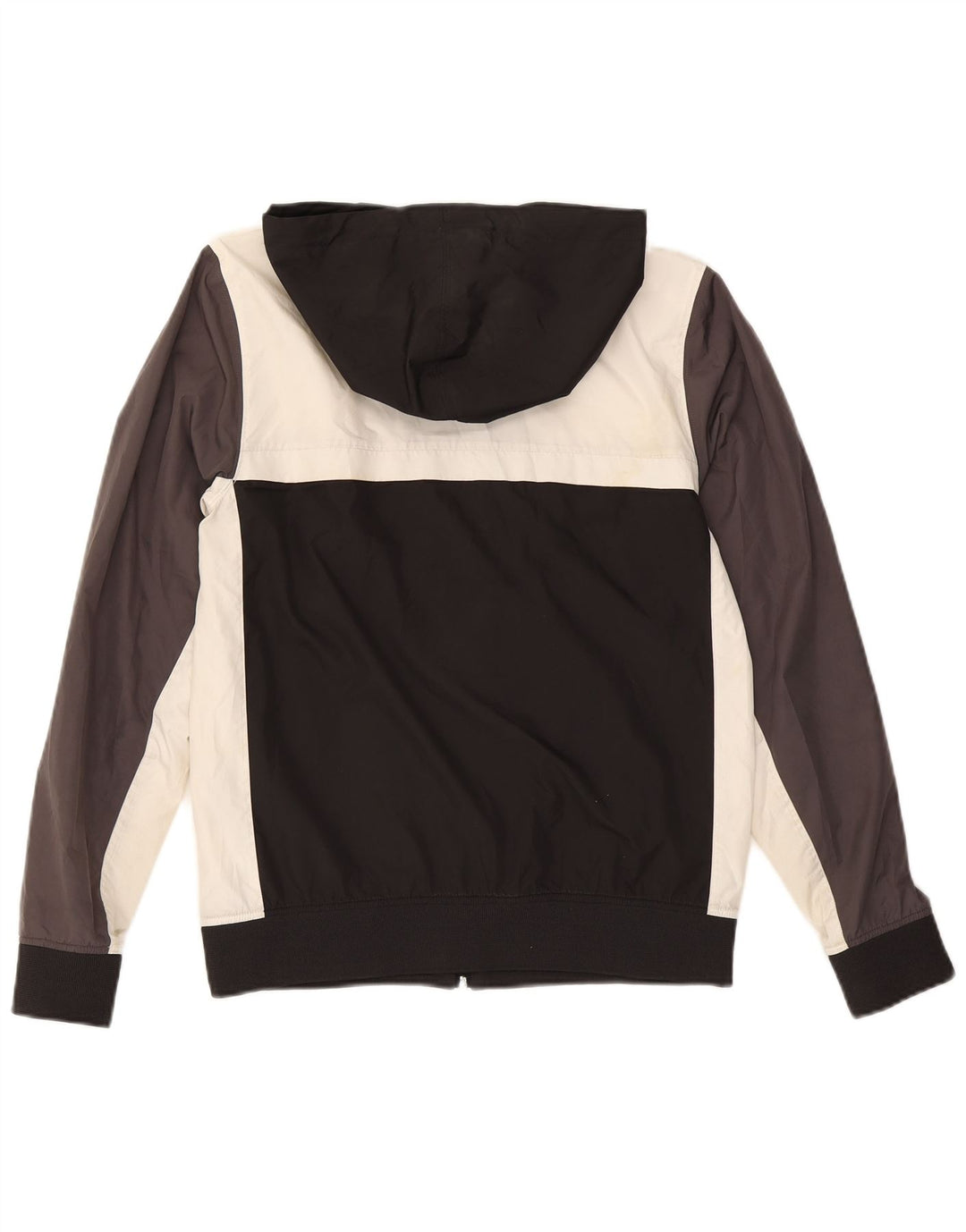 Vans Hombre Chaqueta tipo top de chándal con capucha Small Black Colourblock Poliéster