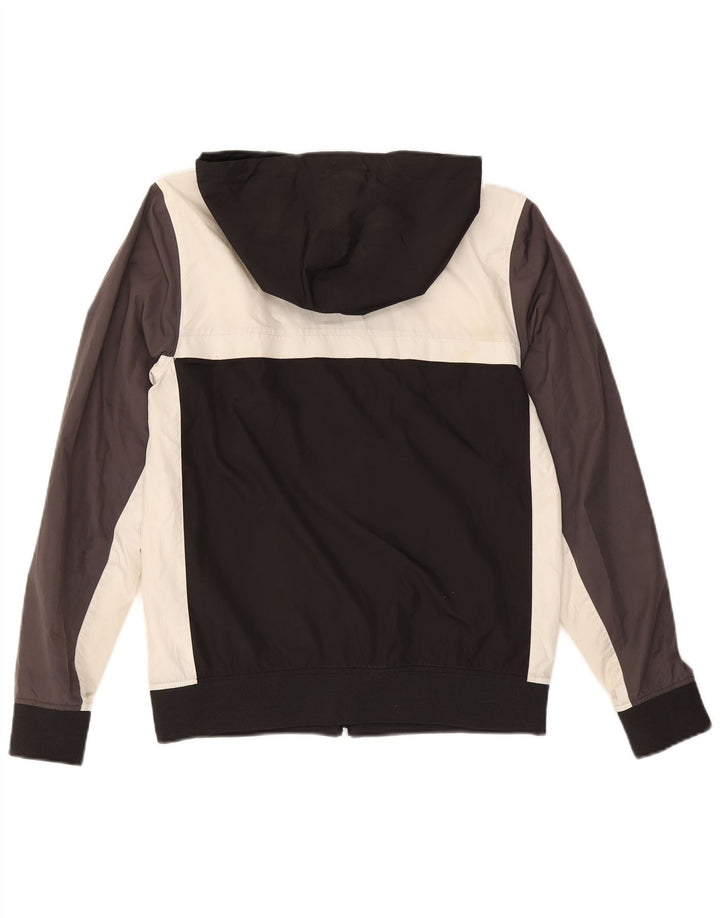 Vans Hombre Chaqueta tipo top de chándal con capucha Small Black Colourblock Poliéster