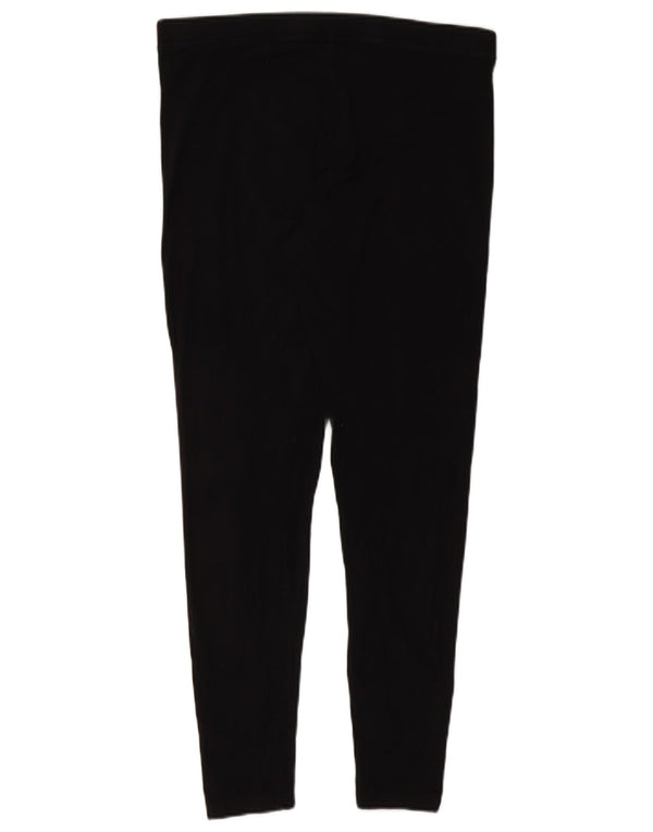 Marks & Spencer Leggings para mujer Reino Unido 46 Grande Algodón negro