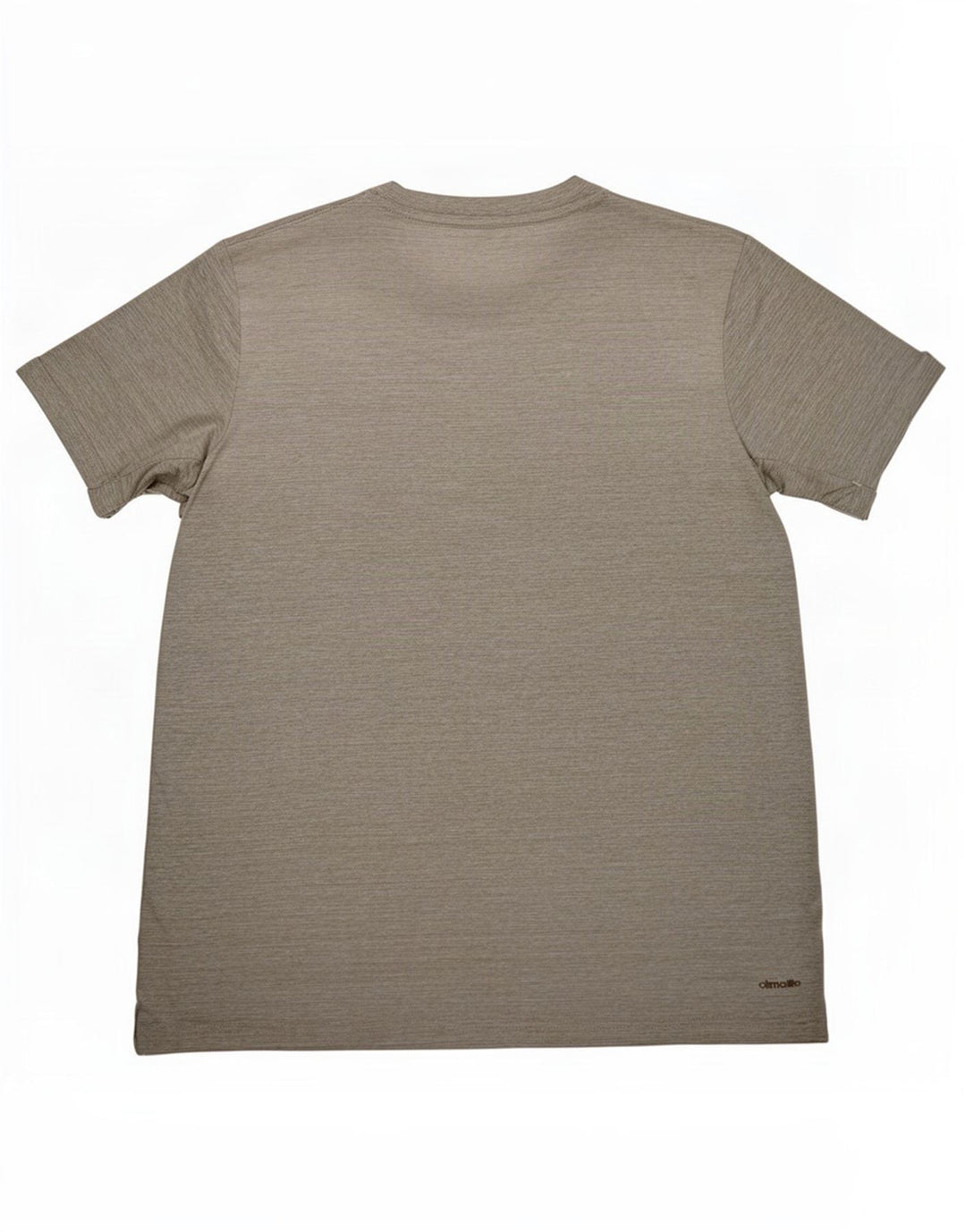 Adidas Hombre Climalite Camiseta Top Poliéster Gris Medio