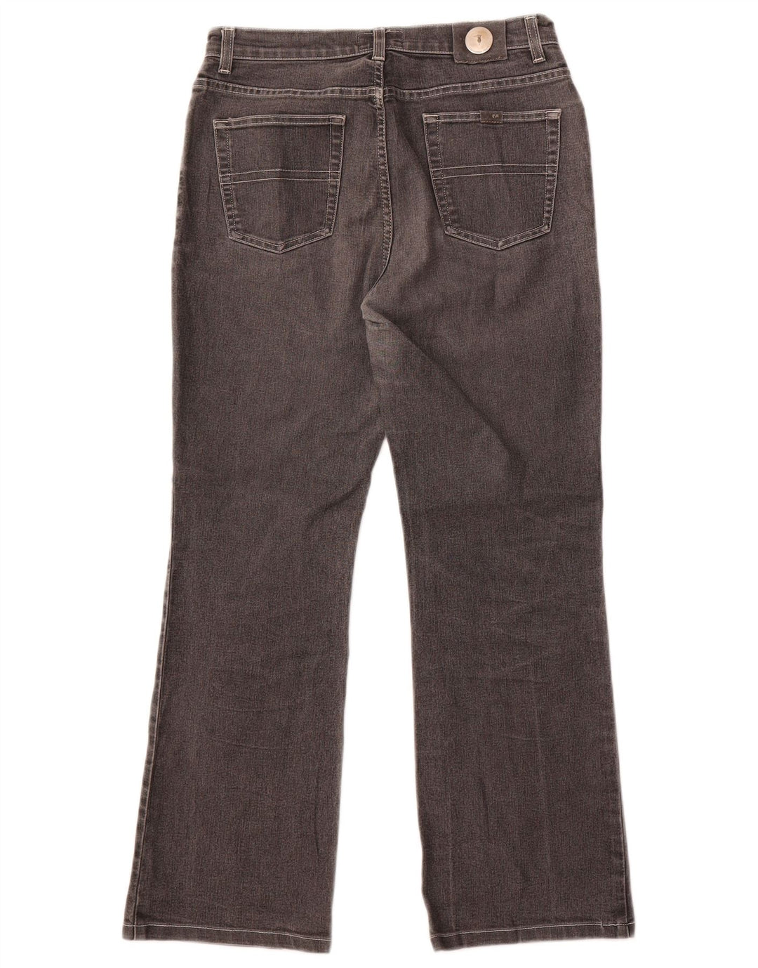 Vaqueros Bootcut Mujer Trussardi W30 L29 Algodón Gris