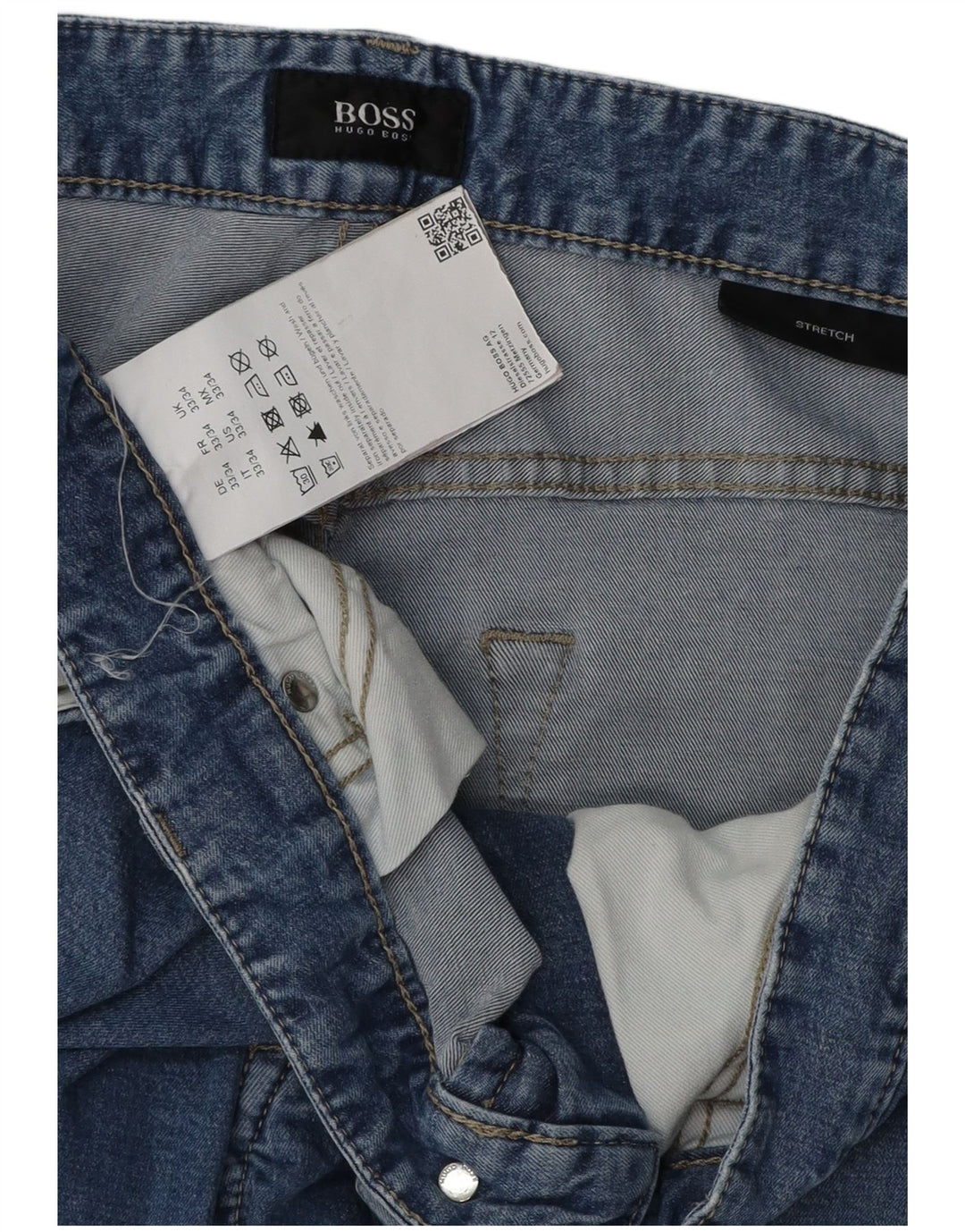 Vaqueros Hugo Boss Mujer Slim W33 L34 Algodón Azul