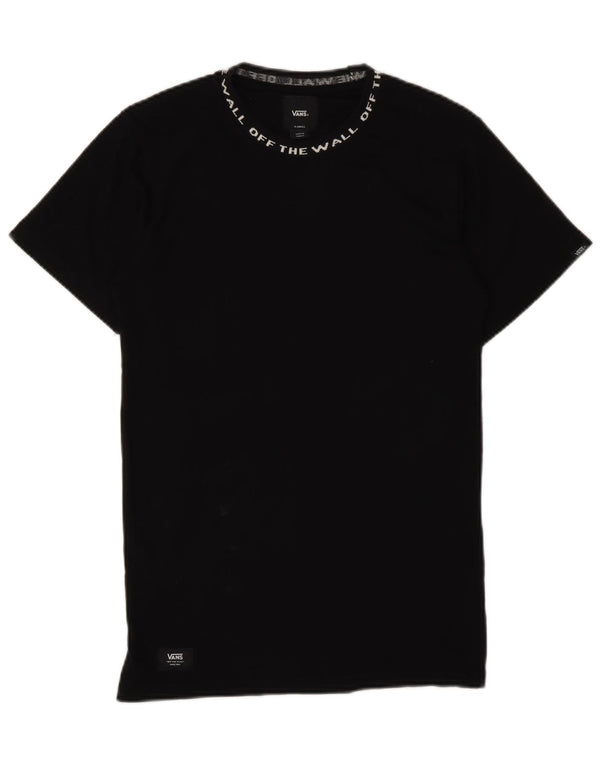 Vans Camiseta gráfica para hombre Top XS Algodón negro