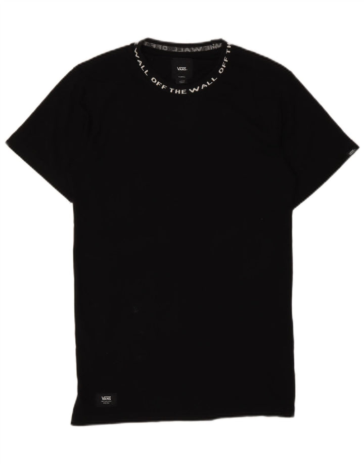 Vans Camiseta gráfica para hombre Top XS Algodón negro