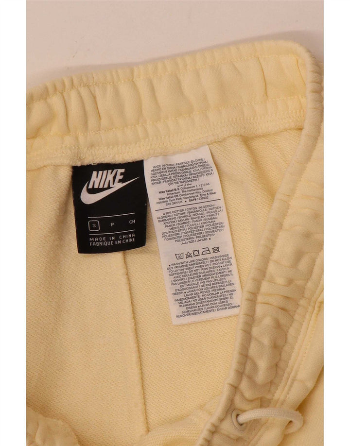 Nike Hombre Cargo Chándal Pantalones Joggers Small Amarillo Algodón
