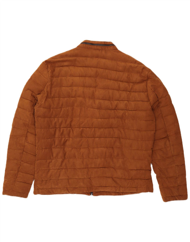 CLAYTON Chaqueta acolchada para hombre UK 44 2XL Marrón