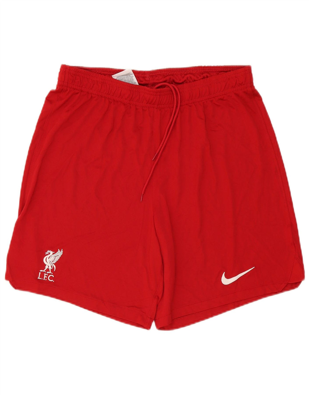 Nike Liverpool - Pantalones cortos deportivos ajustados para hombre, talla XL, poliéster rojo