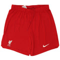 Nike Liverpool - Pantalones cortos deportivos ajustados para hombre, talla XL, poliéster rojo