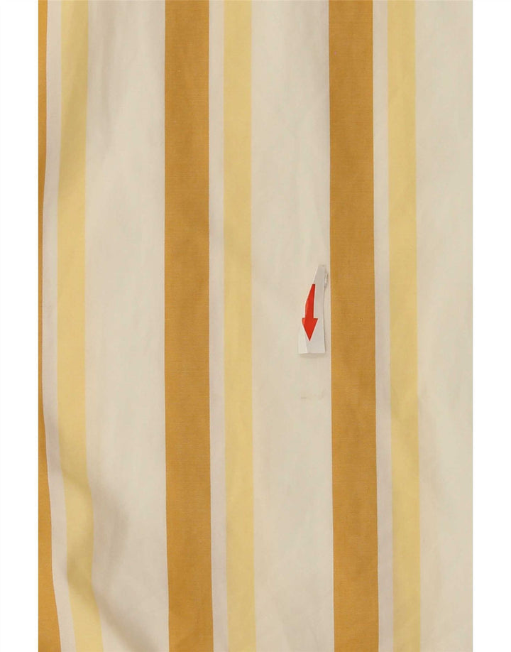 Camisa Etro Hombre Talla 42 Algodón Rayas Amarillas Grande