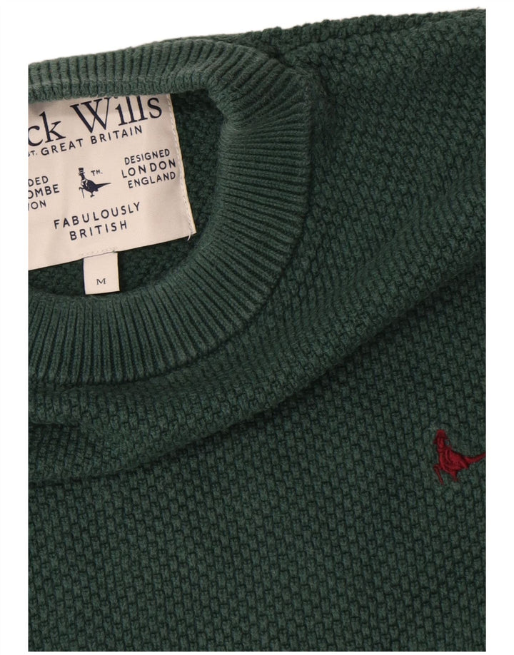 Jack Wills Jersey De Cuello Redondo Para Hombre De Algodón Verde Medio