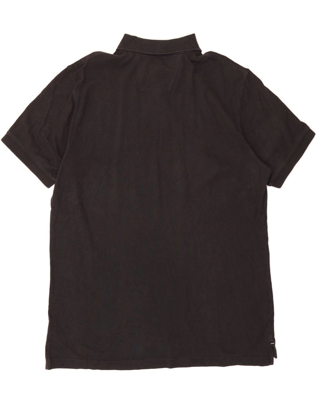 NAUTICA Mens Polo Shirt Large Black Cotton Vintage Nautica and Second-Hand Nautica from Messina Hembry 
