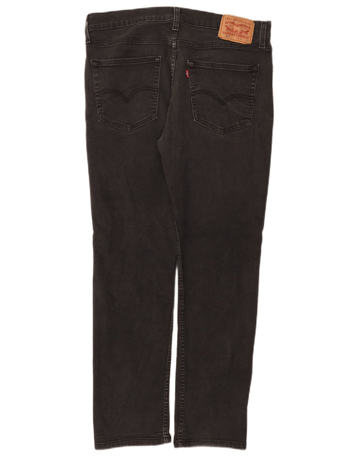 Levi's Hombre 511 Slim Jeans W36 L30 Algodón Negro