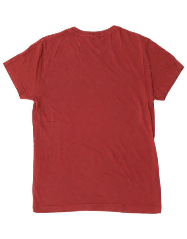 GANT Camiseta Regular para Hombre Top XS Borgoña Algodón