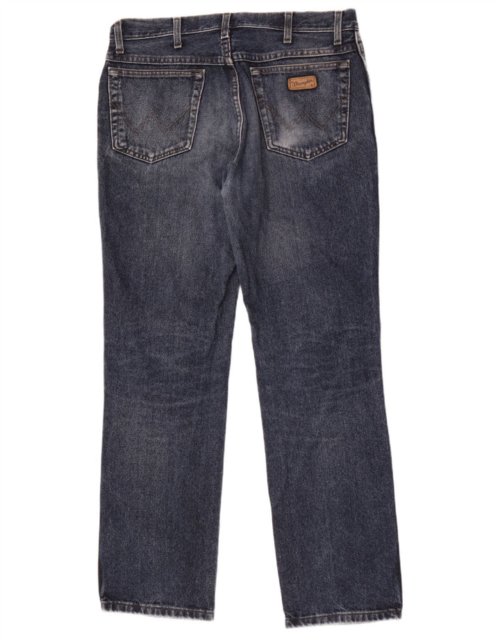 Wrangler Vaqueros rectos para hombre W34 L32 Azul