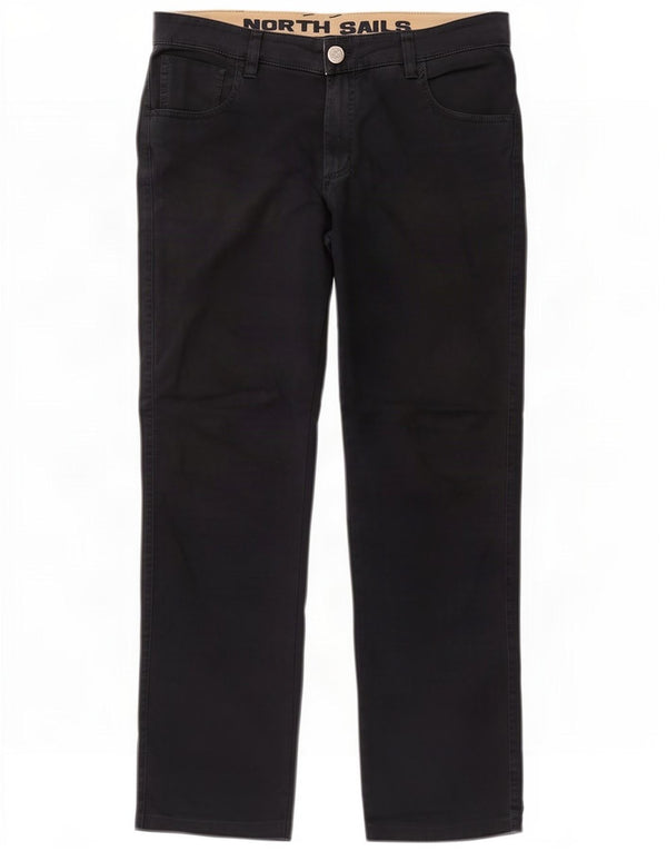 North Sails Pantalones rectos informales para hombre IT 50 Large W38 L32 Azul marino