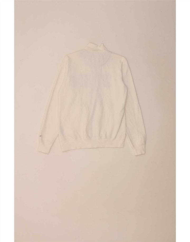 Nike - Chaqueta de chándal gráfica para mujer, talla 40, algodón blanco mediano