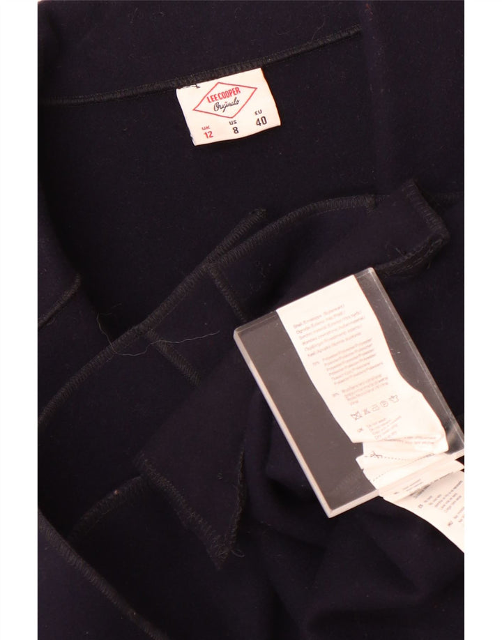 Lee Cooper Chaqueta Blazer de 3 Botones para Mujer UK 40 Mediano Azul Marino Poliéster