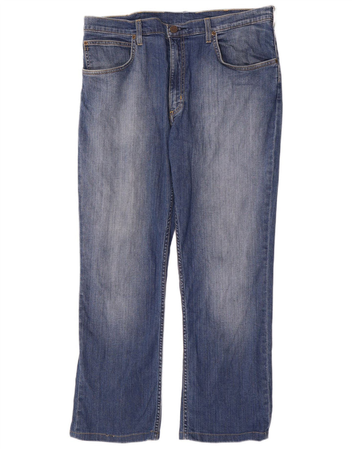 Lee Vaqueros Rectos Brooklyn Para Hombre W38 L29 Algodón Azul