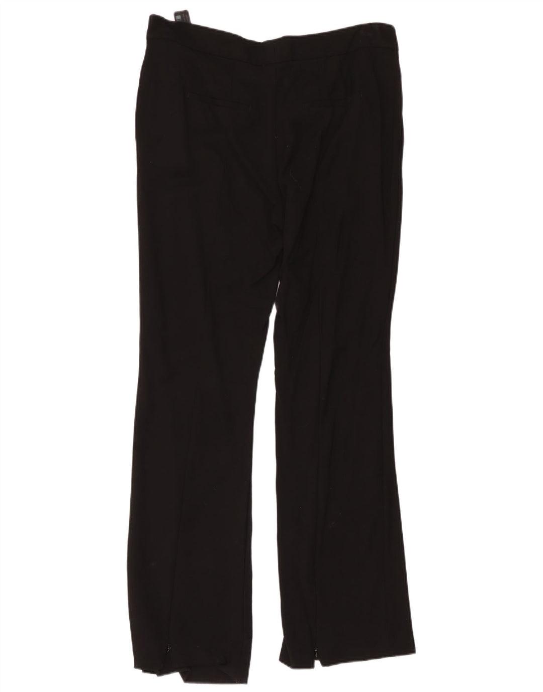 Pantalón Mujer Massimo Dutti Bootcut W34 L32 Viscosa Negro