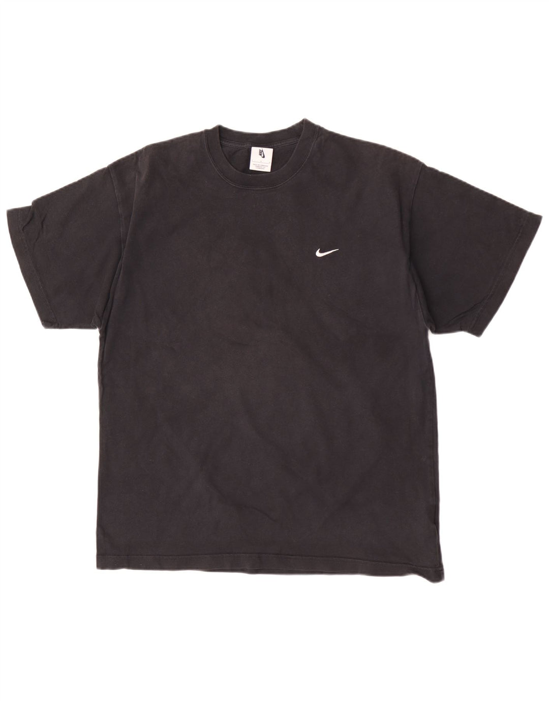Nike - Camiseta para hombre, talla grande, color negro, algodón