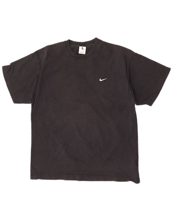 Nike - Camiseta para hombre, talla grande, color negro, algodón