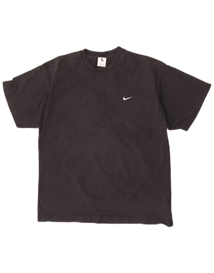 Nike - Camiseta para hombre, talla grande, color negro, algodón