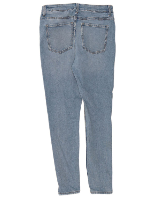Marks & Spencer Jeans Ajustados The Ivy para Mujer UK 12 Medium W32 L28 Azul