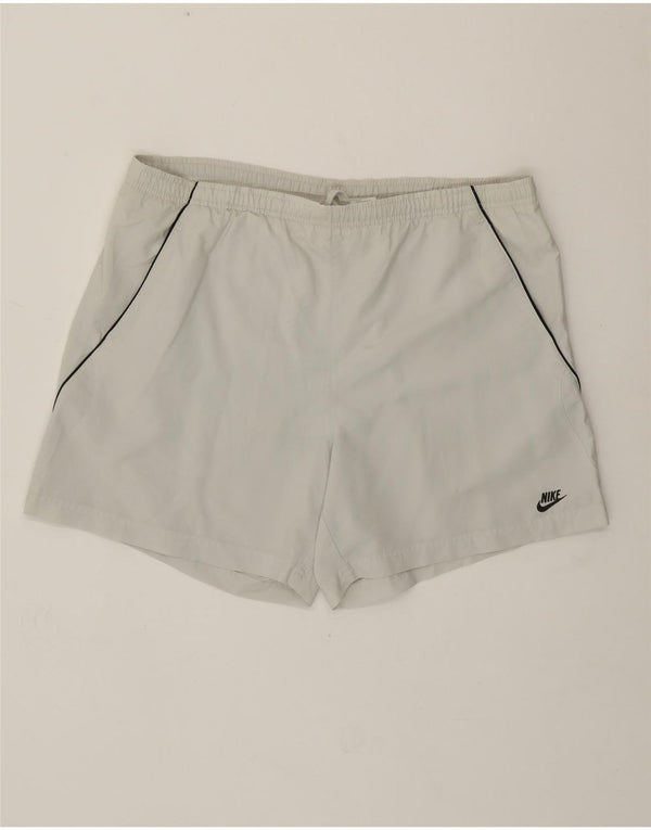 Nike Pantalones cortos deportivos para hombre XL Off White Poliéster