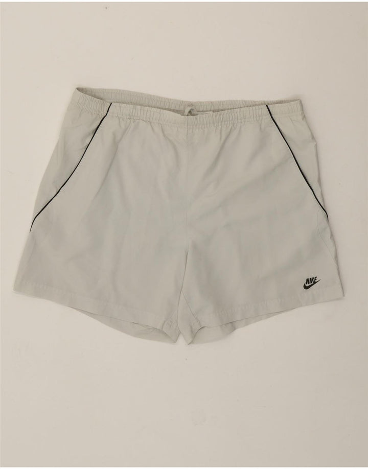 Nike Pantalones cortos deportivos para hombre XL Off White Poliéster