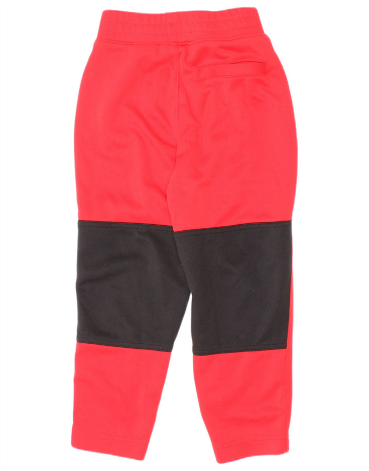 Nike - Pantalones de chándal para niño, diseño gráfico, color rojo, 3-4 años