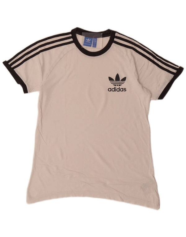 Camiseta Adidas Hombre Top Medium Blanco Algodón