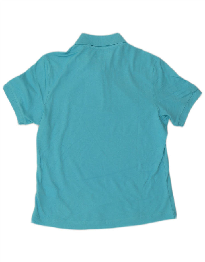 Kappa Polo de ajuste regular para mujer UK 44 Algodón azul medio
