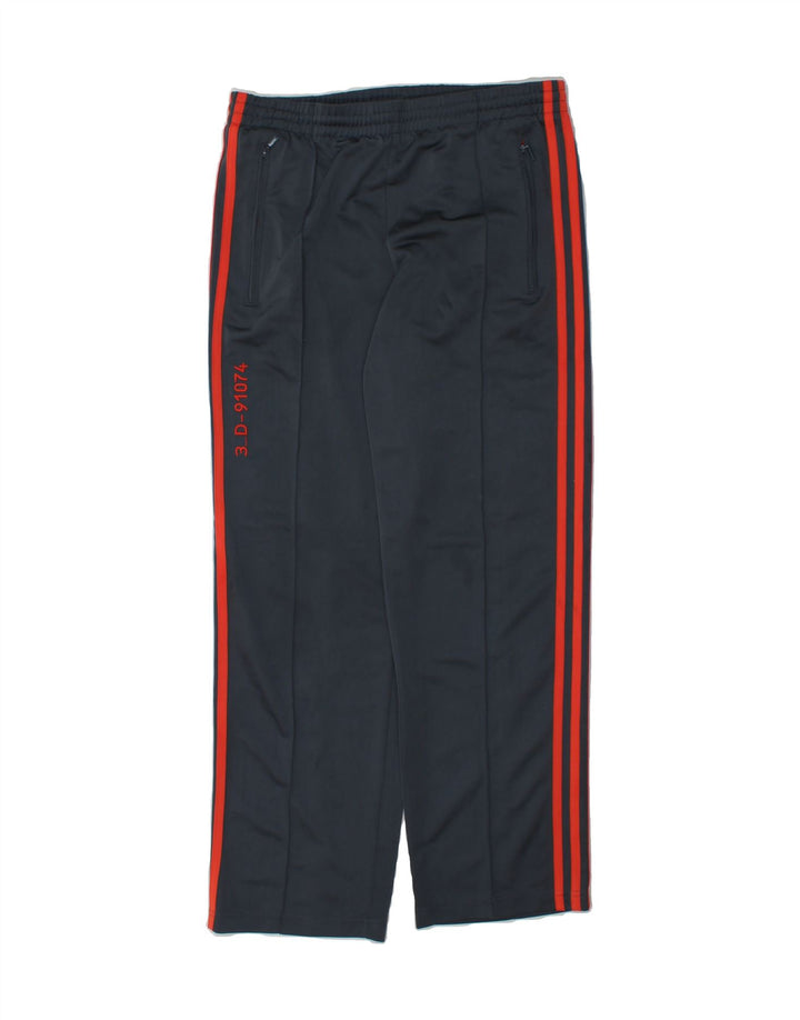 ADIDAS Boys Tracksuit Trousers 13-14 Years  Grey Polyester Vintage Adidas and Second-Hand Adidas from Messina Hembry 