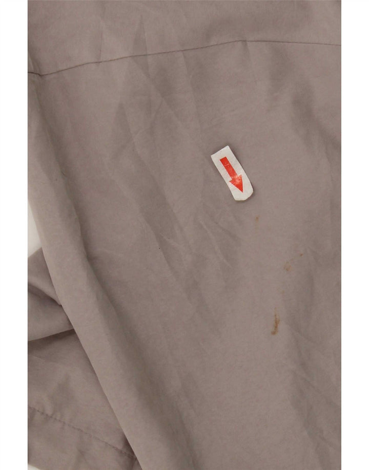 Champion Chaqueta impermeable para hombre UK 42 XL Poliéster color block gris